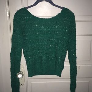 Cropped sweater